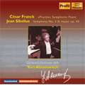 桼ꡦΥ/Sibelius Symphony No.2, Franck Psyche (2/22/1978) / Yuri Ahronovitch(cond), Gurzenich-Orchester Koln[PH08040]