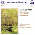 Glazunov: Orchestral Works Vol 8 - The Seasons / Anissimov