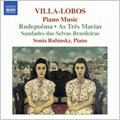 ˥ӥ󥹥/Villa-Lobos Piano Music Vol.6 -Sul America, New York Sky Line Melody, As tres Marias, etc (3/2006) / Sonia Rubinsky(p)[8557735]