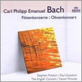 C.P.E.Bach: Flutes Concerto Wq.166, Wq.167, Oboe Concerto Wq.165 / Trevor Pinnock, English Consort, Stephen Preston, Paul Goodwin 