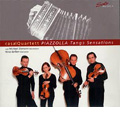 Tango Sensations -Piazzolla: Butcher's Death, C'est l'Amour, Michelangelo, etc / Michael Zisman(bandoneon), Nina Janssen(cl), Casal Quartett