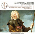 M.Mascitti : Violin Sonatas Op.1 Vol.1 -No.2, No.4, No,5, No.7, No.9, No.12 (8/31-9/3/2006) / Ensemble Baroques-Graffiti