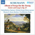 Schumann:Lieder Edition Vol.3 -Album of Songs for the Young:Liederalbum fur die Jugend Op.79/Lieder und Gesange I Op.27:Sibylla Rubens(S)/Stefanie Iranyi(Ms)/etc Schumann:Lieder Edition Vol.3 -Album of Songs for the Young:Liederalbum fur die Jugend Op.79/Lieder und Gesange I Op.27:Sibylla Rubens(S)/Stefanie Iranyi(Ms)/etc