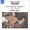 ロバート・バルト/Weiss： Lute Sonatas Vol.7[8557806]
