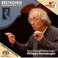 Beethoven: Symphonies No.1, No.3  / Philippe Herreweghe(cond), Royal Flemish Philharmonic