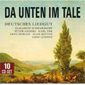 ꡼٥ȡĥå/Da Unten im Tale -Deutsches Liedgut / Elisabeth Schwarzkopf, Peter Anders, etc (10-CD Wallet Box)[231756]