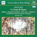 Le Nozze Di Figaro/5 Arias:Mozart Le Nozze Di Figaro/5 Arias:Mozart