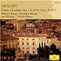 モーツァルト･ベスト1500:ピアノ四重奏曲第1番 K.478/第2番 K.493:マルコム･ビルソン(p)/エリザベス･ウィルコック(vn)/ジャン･シュラプ(va)/ティモシー･メイソン(vc)