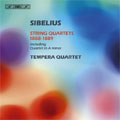 SIBELIUS:STRING QUARTETS 1888-1889:MODERATO & ALLEGRO APPASSIONATO SJ.131/ALLEGRO SJ.28/ETC:TEMPERA QUARTET SIBELIUS:STRING QUARTETS 1888-1889:MODERATO & ALLEGRO APPASSIONATO SJ.131/ALLEGRO SJ.28/ETC:TEMPERA QUARTET