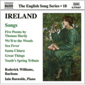 English Song Vol.18 - Ireland: 5 Poems, We'll to the Woods No More, Sea Fever, Santa Chiara / Roderick Williams(Br), Iain Burnside(p)