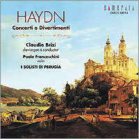 ハイドン：クラヴィオルガンによる協奏曲集／ブリツィ（クラヴィＯＧ）／イ ソリスティ ディ ペルージャ　フランチェスキーニ（ＶＮ）