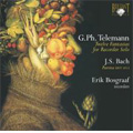 Telemann: Twelve Fantasias; J.S.Bach: Partita BWV.1013 / Erik Bosgraaf(bfl) Telemann: Twelve Fantasias; J.S.Bach: Partita BWV.1013 / Erik Bosgraaf(bfl)