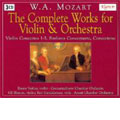 Mozart: Complete Works for Violin and Orchestra / Verhey