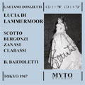 DONIZETTI :LUCIA DI LAMMERMOOR:BRUNO BARTOLETTI(cond)/RENATA SCOTTO(S)/CARLO BERGONZI(T)/ETC (1967/TOKYO)