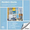 M.Ohana: La Musique de Chambre (Complete Chamber Music) -Quatre Improvisations, Neumes, Syrtes, etc / Luxembourg Philharmonic Orchestra soloists, Pascal Devoyon(p) M.Ohana: La Musique de Chambre (Complete Chamber Music) -Quatre Improvisations, Neumes, Syrtes, etc / Luxembourg Philharmonic Orchestra soloists, Pascal Devoyon(p)
