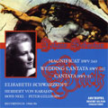 J.S.BACH:MAGNIFICAT BWV.243/WEDDING CANTATA BWV.202/CANTATA NO.51(1946-56):ELISABETH SCHWARZKOPF(S)/HERBERT VON KARAJAN(cond)/RAI SYMPHONY ORCHESTRA/ETC