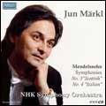 Mendelssohn : Symphonies Nos. 3 & 4 / J.Markl & NHK SO