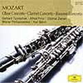 モーツァルト・ベスト1500: オーボエ協奏曲 K.314/クラリネット協奏曲 K.622/ファゴット協奏曲 K.191