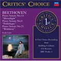 CRITICS' CHOICE:BEETHOVEN:PIANO SONATA NO.14 "MOONLIGHT"/NO.8 "PATHETIQUE"/NO.21 "WALDSTEIN":RADU LUPU(p)