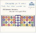 Concertos for 4 Violins -Torelli/Mossi/Valentini/Locatelli/L.Leo :Reinhard Goebel(cond)/Musica Antiqua Koln Concertos for 4 Violins -Torelli/Mossi/Valentini/Locatelli/L.Leo :Reinhard Goebel(cond)/Musica Antiqua Koln