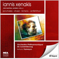 Xenakis: Orchestral Works Vol.2 -Jonchaies, Shaar, Lichens, Antikhthon / Arturo Tamayo(cond), Orchestre Philharmonique de Luxembourg