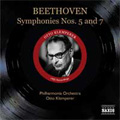 åȡڥ顼/BeethovenSymphonies No.5 Op.67 (10/6-7,12/17/1955)/No.7 Op.92 (10/5-6,12/17/1955)Otto Klemperer(cond)/Philharmonia Orchestra[8111248]