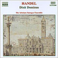 The Scholars Baroque Ensemble/Handel Dixit Dominus, Salve Regina, Nisi Dominus / Scholars[8553208]