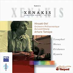 Xenakis : Orch works vol 3 - Synaphai, etc / Ooi, Tamayo, Luxembourg PO