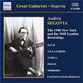 ANDRES SEGOVIA:THE 1946 NEW YORK AND THE 1949 LONDON RECORDINGS:ALEC SHERMAN(cond)/NEW LONDON ORCHESTRA/ANDRES SEGOVIA(g)