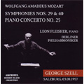ベルリン・フィルハーモニー管弦楽団/Mozart： Symphony No 29 &40, Piano Concerto No 25 / Leon Fleisher, George Szell, Berlin Philharmonic Orchestra [ARPCD0398]