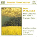 D'Albert: Piano Concertos Nos 1 & 2; Esther Ov