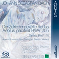 J.S.Bach:Cantatas "Der Zufriedengestellte Aeolus"BWV.205/Unser Mund sei voll Lachens BWV.110 (2003-04) :Diego Fasolis(cond)/I Barocchisti/etc