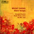 Sheng : String Quartets nos 3 & 4, Silent Temple, etc / Sheng, Man, Shanghai Quartet