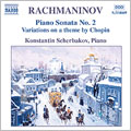 󥹥ƥ󡦥Х/Rachmaninov Piano Sonata No 2 Variations on a Theme by Chopin[8554669]