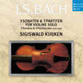 シギスヴァルト・クイケン/バッハ:無伴奏ヴァイオリン・ソナタu0026パルティータ(全曲)