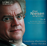 Nielsen : Symphonies nos 3 & 4 / Vanska, BBC Scottish SO