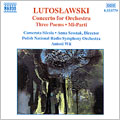 Lutoslawski: Orchestral Works, Vol 5