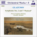 Glazunov: Symphonies no 2 & 7 / Anissimov, Moscow Symphony