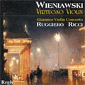 Wieniawski: Virtuoso Violin Pieces / Ricci, Gruenberg, Peters