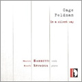 ޥĥХ٥åƥ/In a Silent Way. Cage, Feldman Music for Viola &Piano / Maurizio Barbetti, Rossella Spinosa[STR33819]
