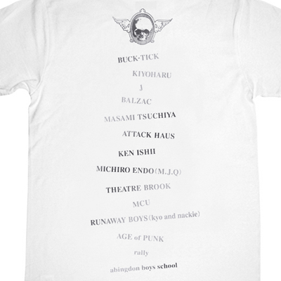 BUCK-TICK/BUCK-TICK FEST 2007 On Parade T-shirt White/Mサイズ