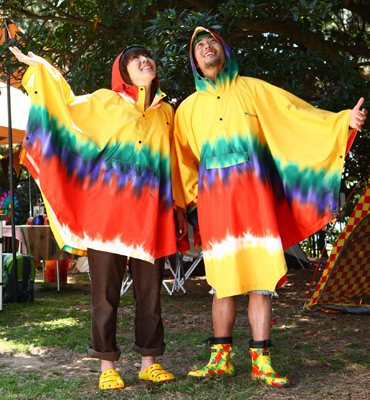 TOWER RECORDS X Columbia PACKABLE PONCHO Mサイズ