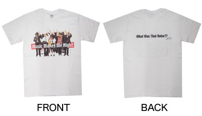 Micro 「What Was That Noise??」 T-shirt White/Sサイズ