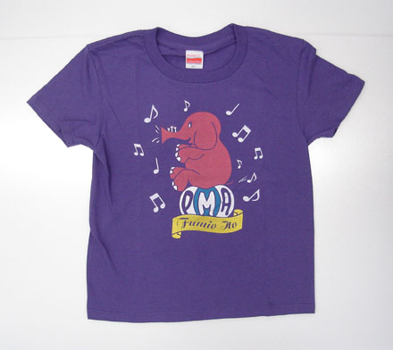伊藤ふみお 「エレファント」 T-shirt Violet Purple/Girls-Mサイズ
