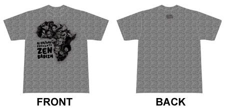 IG Culture Presents Zen Badizm T-shirt Gray/XSサイズ