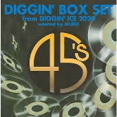 MURO〈Diggin' Ice 2020〉収録楽曲から厳選した7インチ3枚組み 