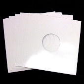 disk union LP用ジャケット ダイカットスリーブ/白(5枚セット)