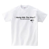 LIQUIDROOM x Audio Active Hemp Kills The Virus ? T-shirts 白 Mサイズ