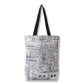 Ticket Overall Printed Tote