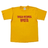 TOWER RECORDS KYOTO T-shirt イエロー Mサイズ